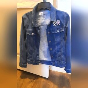 Denim jacket for girl 14-16 size blue MTV